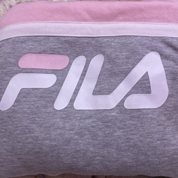 Grey and Pink Fila Sweater Dress Size XXL(18/20) - Picture 2 of 3